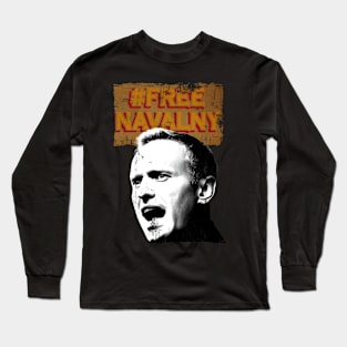 Free Navalny Vintage LOOK ART Long Sleeve T-Shirt